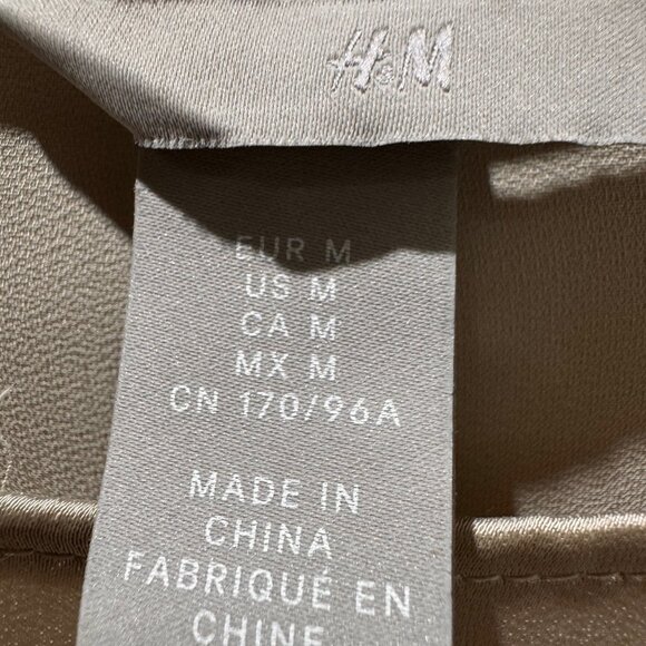 NWT H&M  Blouse Balloon Sleeve - M - Picture 5 of 6